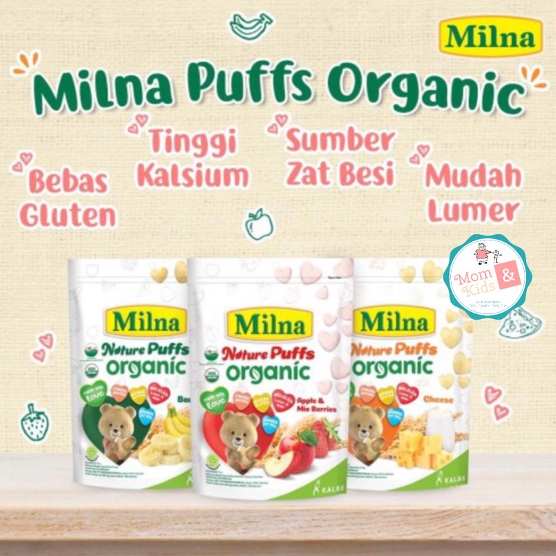 Milna Nature Puff Organic 15 gr