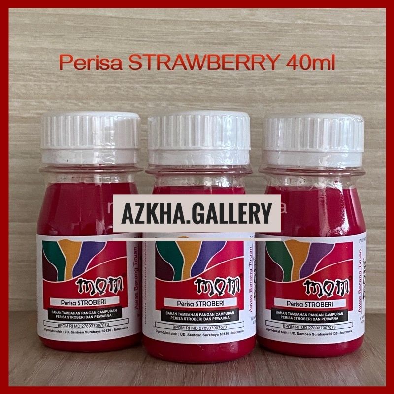 

✨ 0Perisa MOM 40ML rasa STROBERI untuk ES / Minuman