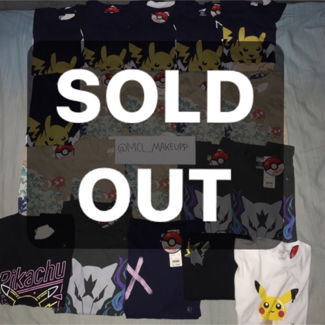 Uniqlo x Pokemon READY STOCK