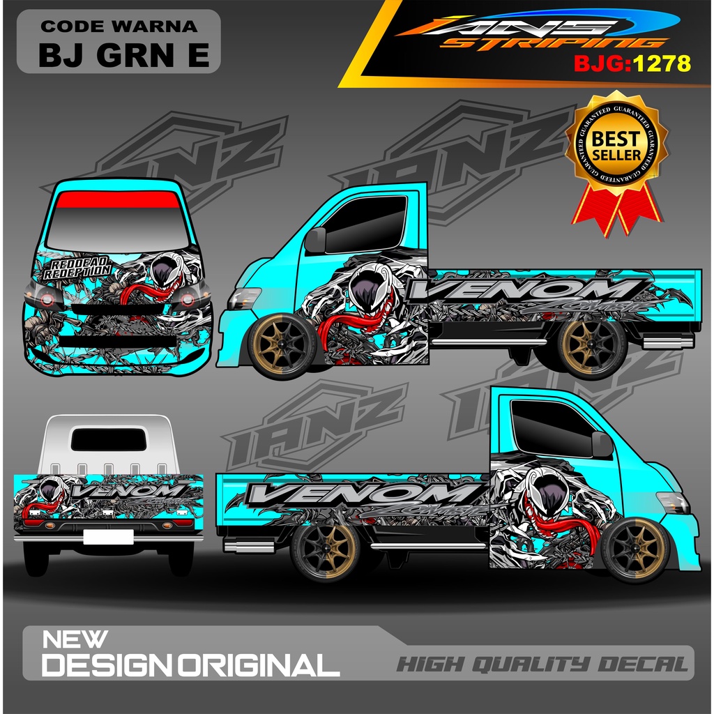 DECAL STIKER PICK UP GRANMAX CARRY L300 FULL BODY / DECAL STIKER GRANMAX FREE REQUEST / VARIASI STIKER FULL BODY / STIKER PICK UP / STICKER GRANMAX