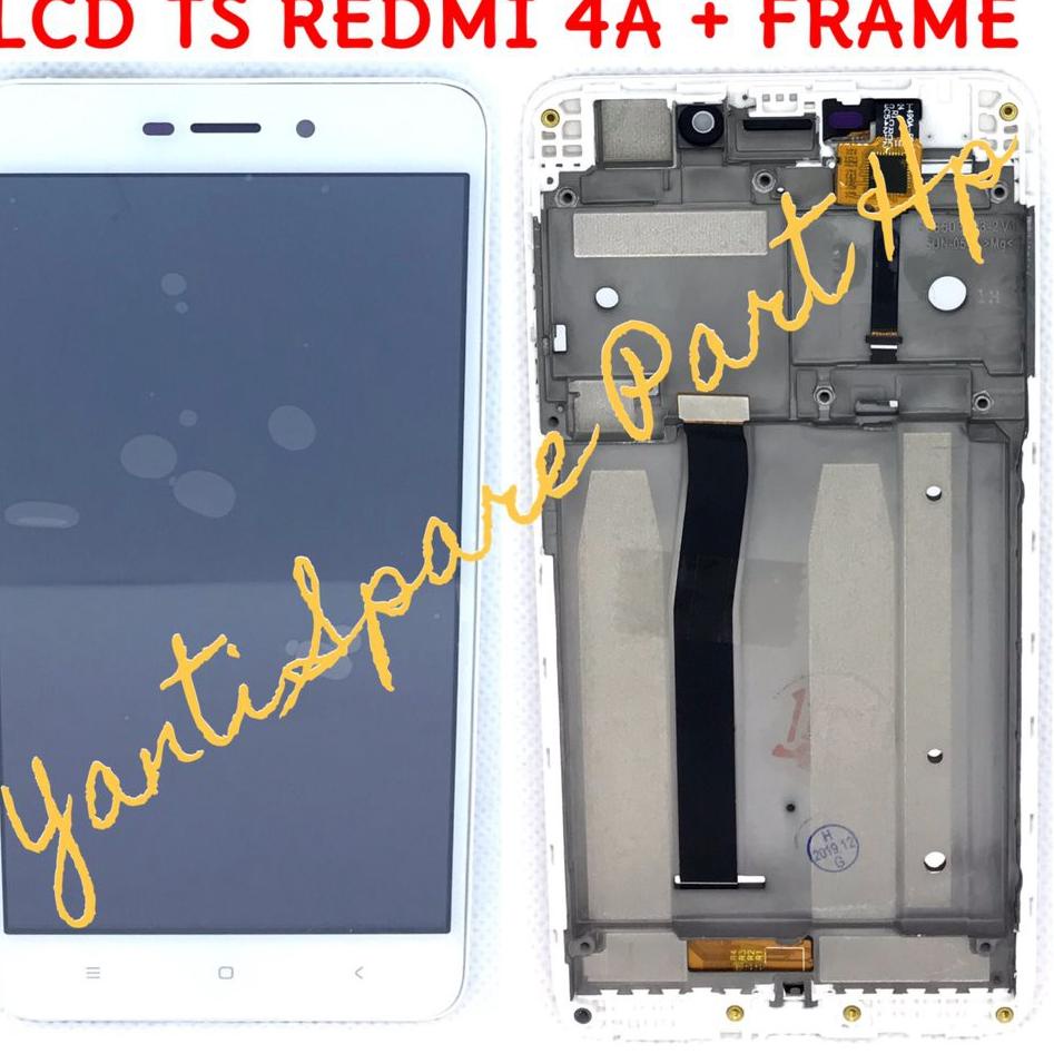 Lcd Touchscreen Xiaomi Redmi 4A Plus Frame Fullset Original New [ANT. 803981]