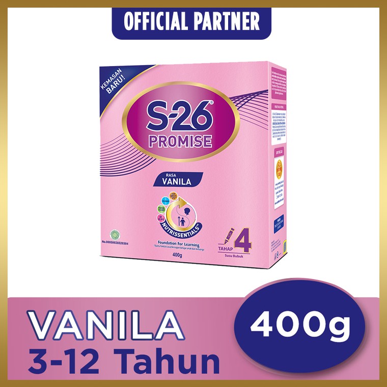 S-26 Promise 4 Vanilla 400 gr