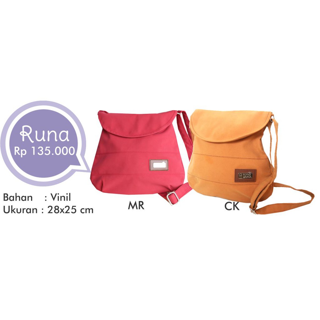 Tas Selempang Runa Rumah Warna