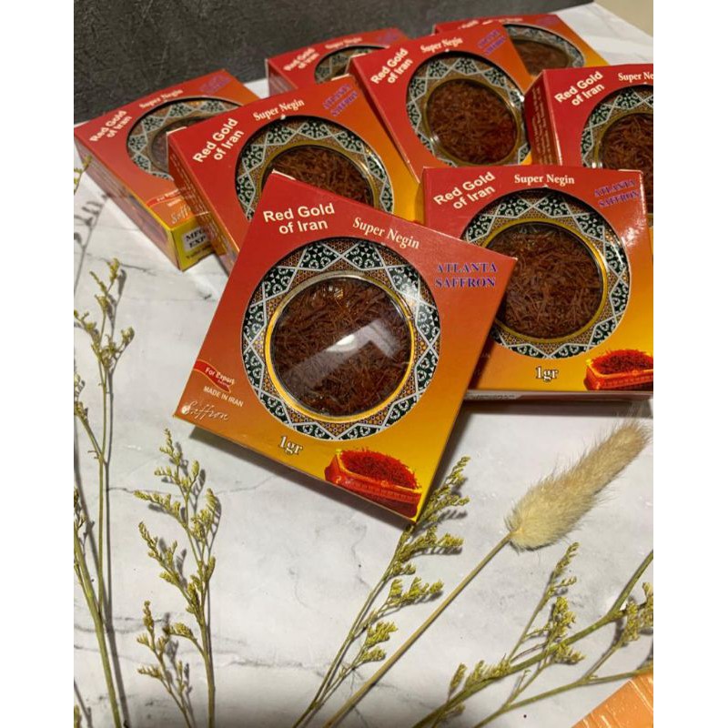 

Saffron Super Negin Red Gold of Iran 1gr