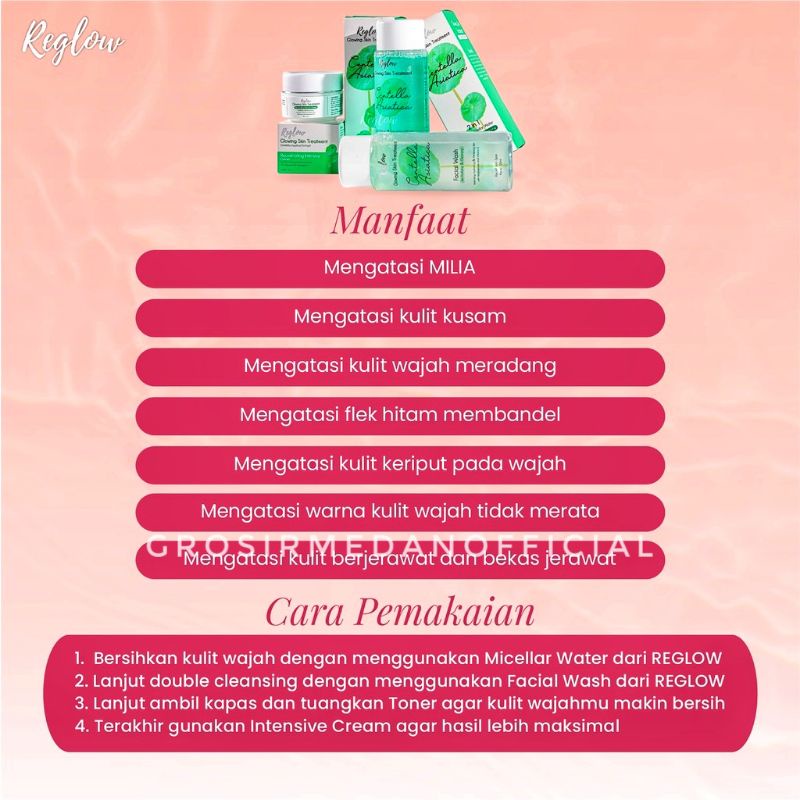 (FREE GIFT EMAS) - REGLOW SKINCARE GLOWING BY DR SHINDY PUTRI - ORIGINAL 100%