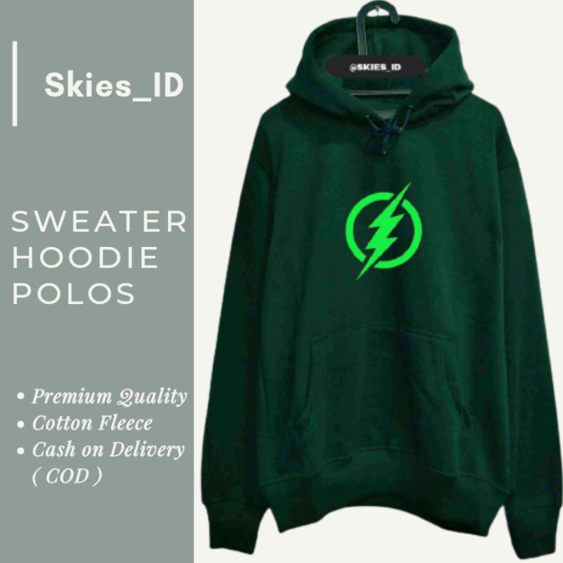 Sweater Hoodie Pria Premium Bahan Katun Asli 100% Sablon Plastisol (Unisex) Bisa Dipakai Cewe Cowo