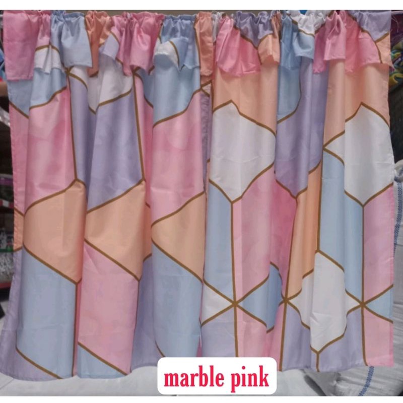 Gorden Kolong Dapur - Marble Pink