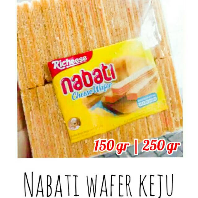 

Nabati Wafer Keju | Snack Kiloan | Camilan Original | Makanan Ringan / 150 gr / 250 gr