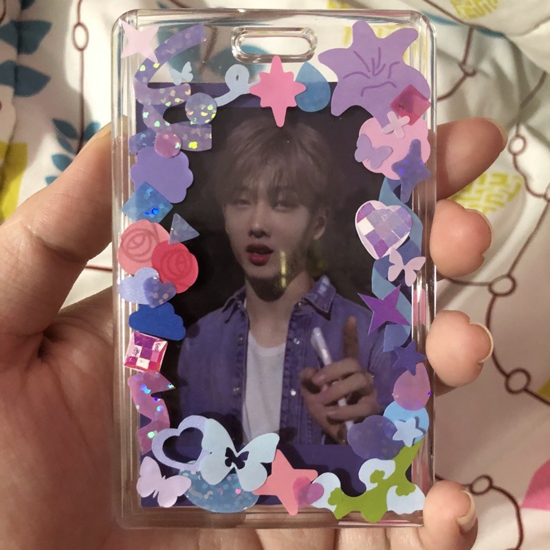 custom acrylic case untuk photocard deco akrilik