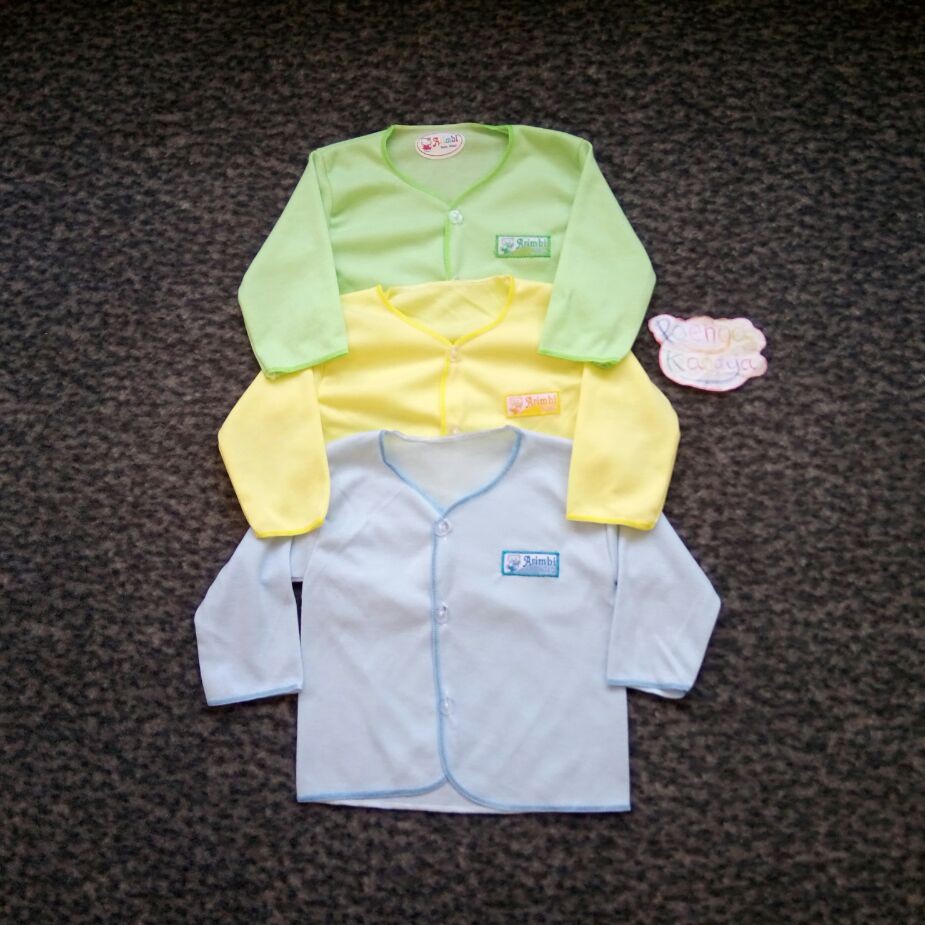 Pencari Harga BB03 Baju Bayi Tangan Panjang Polos Newborn 
