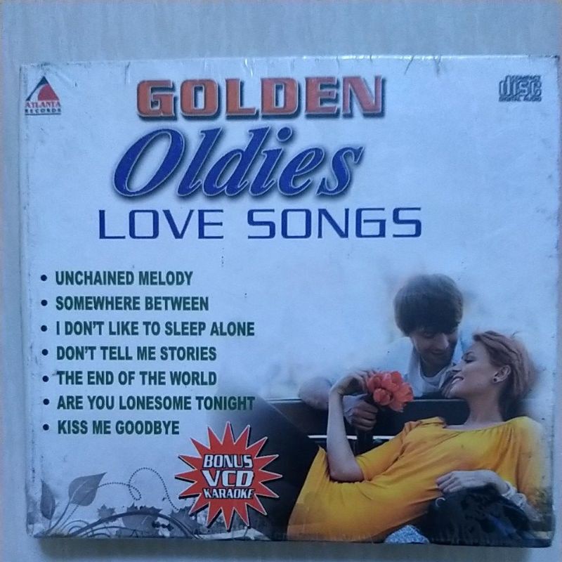 CD Golden Oldies Love Songs + Bonus Vcd. Campuran Oldies Barat (Cover Version). Harga: Rp 50.000