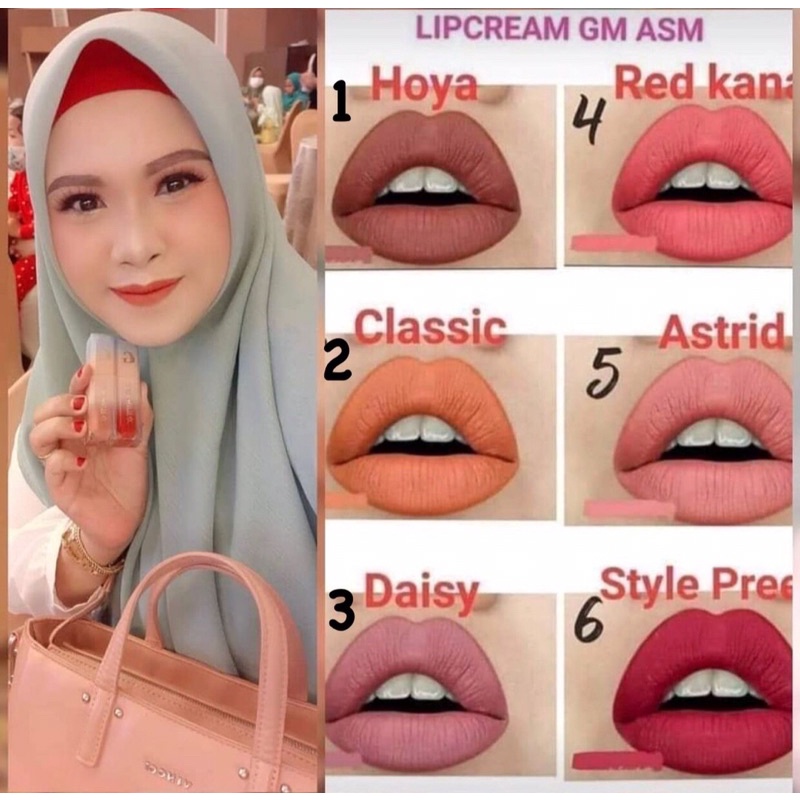 LIPCREAM GLAMME MATTE ASM BEAUTY