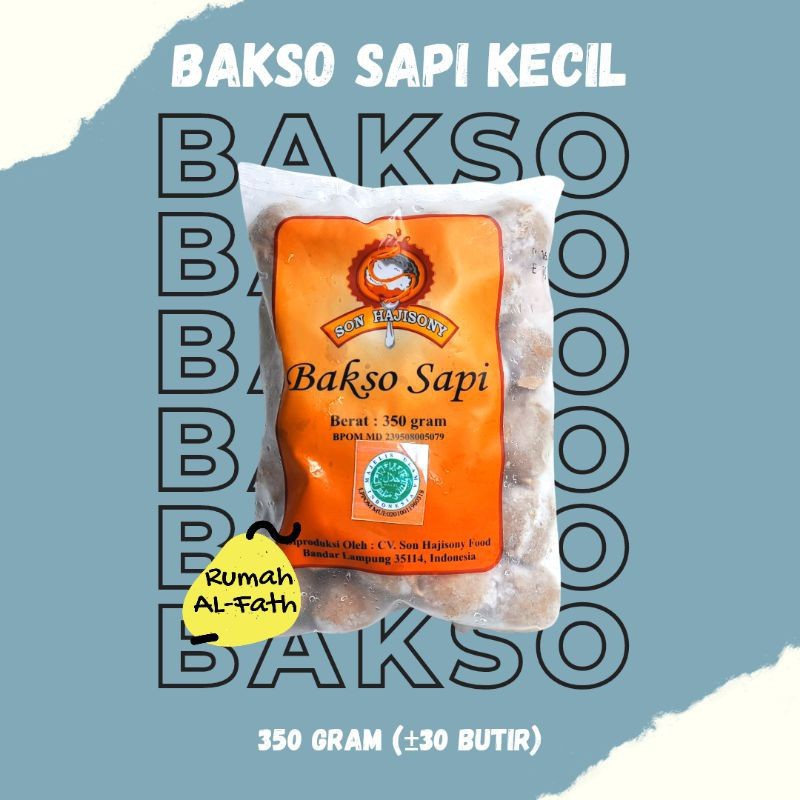 

Bakso Sapi 350gr by Bakso Son H. Sony Lampung