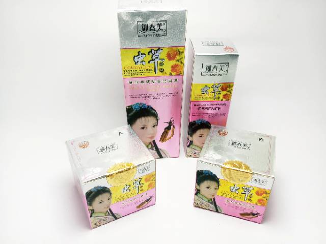 PAKET CREAM YU CHUN MEI CORDYCEPS ORIGINAL 4in1 BPOM