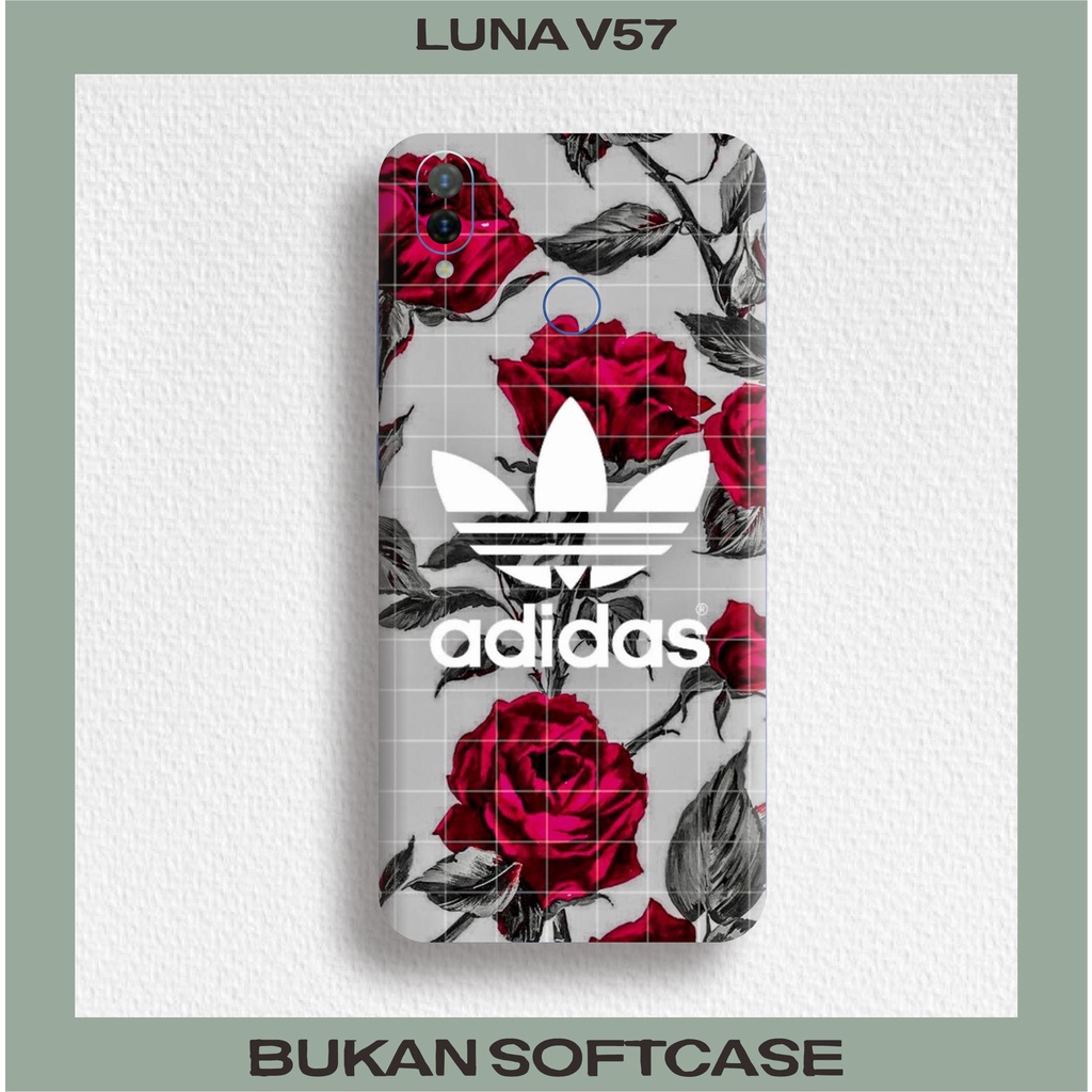 LUNA V57 SKIN GARSKIN CASE PROTECTOR DAPAT 2 PCS FREE CUSTOM GAMBAR BEBAS BISA COD
