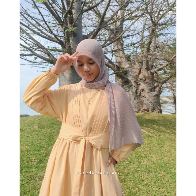 Jasmine Dress Linen by Studhijabstore