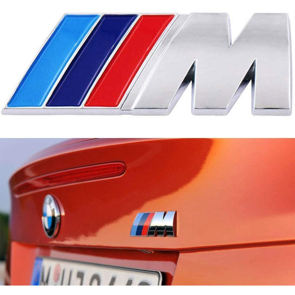 Stiker Logo Bmw M E90 M1 M2 M3 M4 M5 M6 M760 M8 Bahan Abs