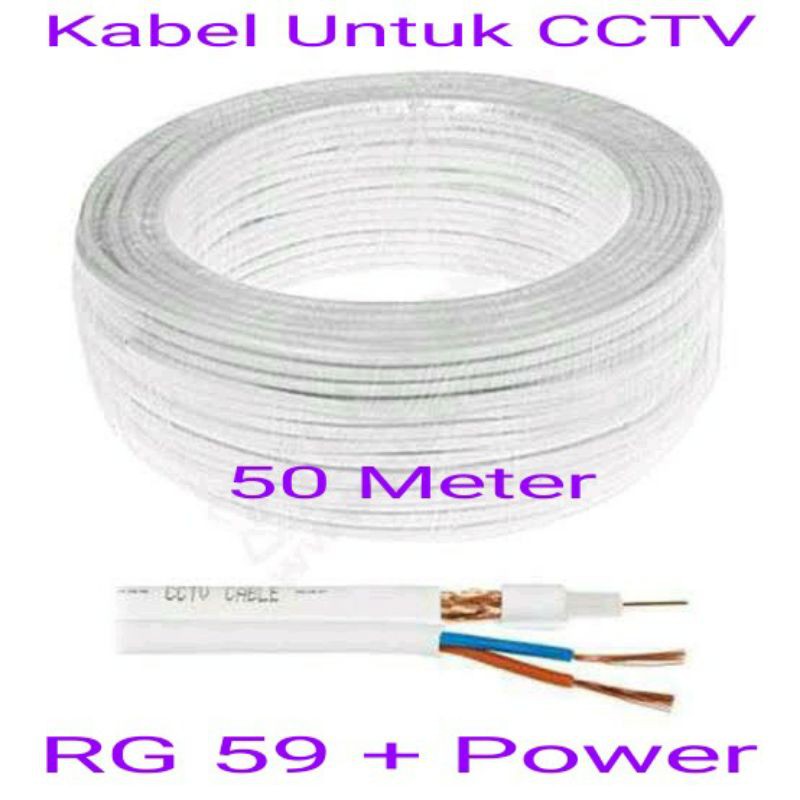 KABEL 50 METER UNTUK CCTV