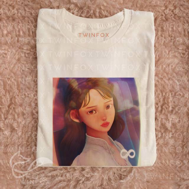 Kaos Kpop Unisex IU Eight Photo