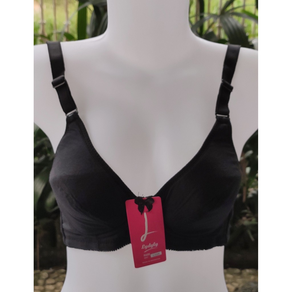 Lydyly - 1 Pcs Sport Bra ( BH ) Berkualitas 4 Ukuran ( Hitam ) ~ Sahabi