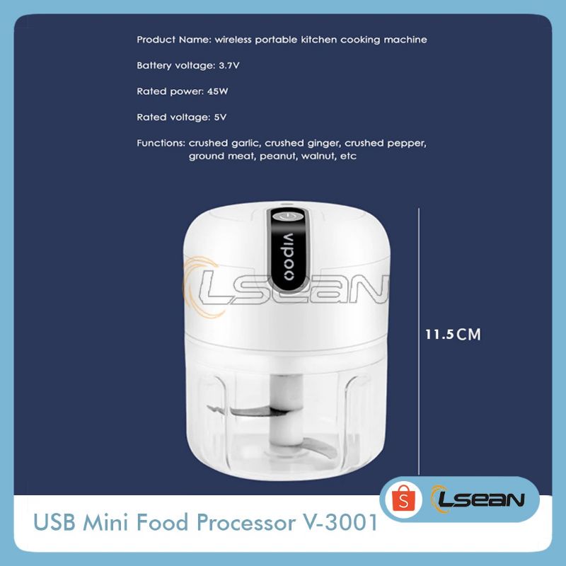 USB Mini Chopper V-3001 USB Mini Food Processor