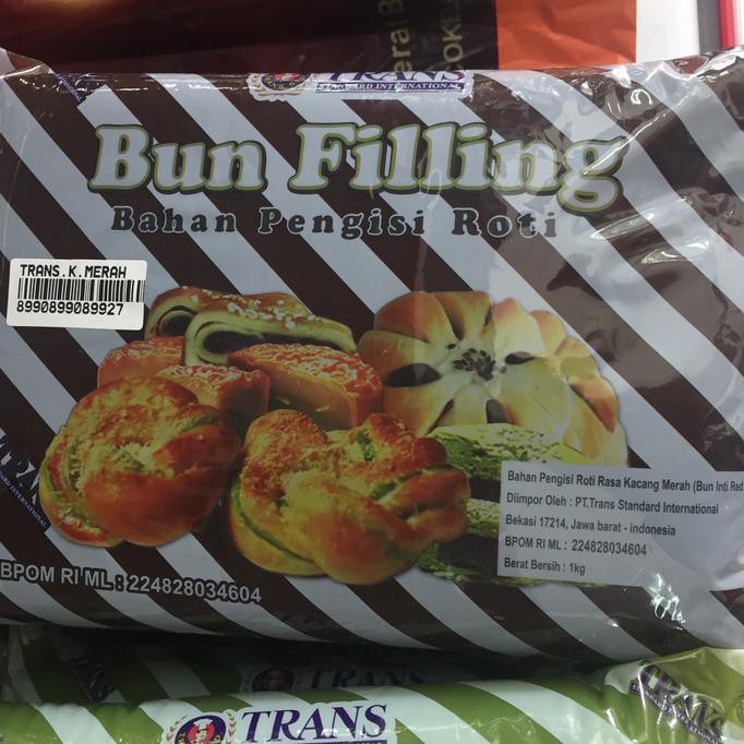 

Diskon! Trans Bun Filling Kacang Merah 1Kg