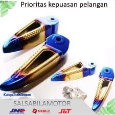 Injakan FootStep Twotone belakang Honda Beat Scoopy Scoopy new Vario Mio Mioj Fino FootStep Twotone 