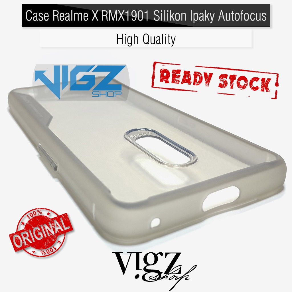 Case Silikon Case Realme X Ipaky Auto Focus Original 100%