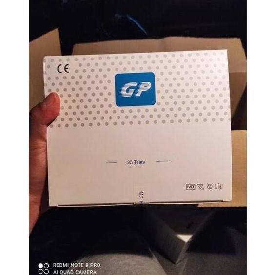 Ready Stock Gp Getein - Swab Antigen & Saliva Isi 25 Set - 100% Resmi Majdinafhi