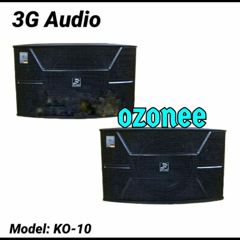 SPEAKER PASIF 3G AUDIO KO 10 SPEAKER KARAOKE PASIF 10 ORIGINAL SEPASANG