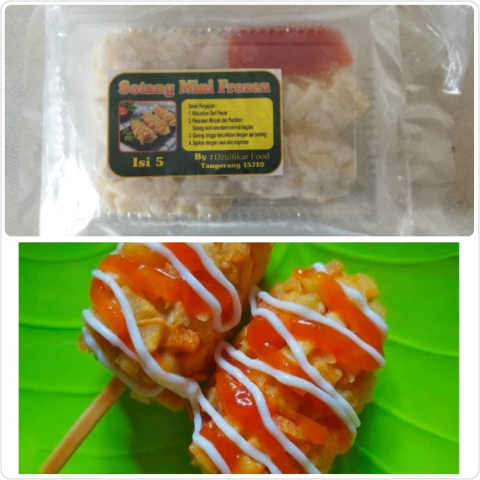 Sotang mini Frozen isi 5 pcs