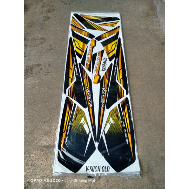 STRIPING VIXION OLD LAMA VARIASI GOLD