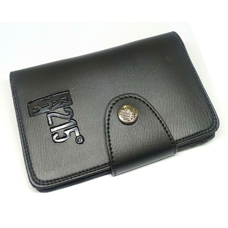 DOMPET KULIT PRIA 3/4 MODEL KANCING Ukuran Tanggung