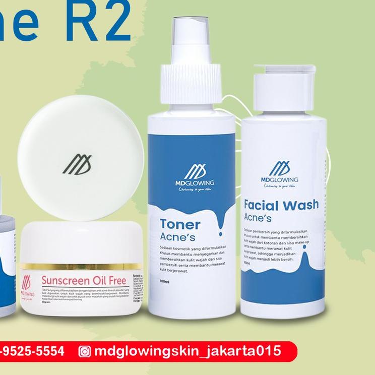 ✪ MDGLOWING Paket Acne R2 by MD GLOWING ♥