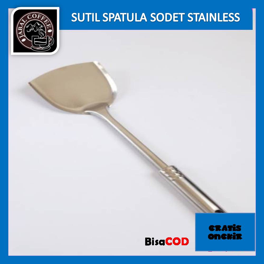 Sutil Spatula Sodet Stainless Steel / Spatula Stainless Steel 013