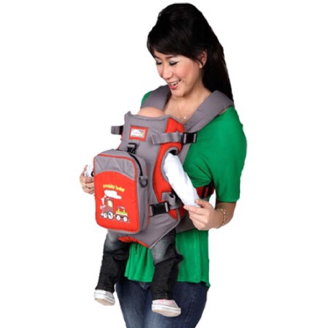 Gendongan Bayi Snobby Ransel dan Tas Dwi Fungsi Amazing Gray TPG 4901