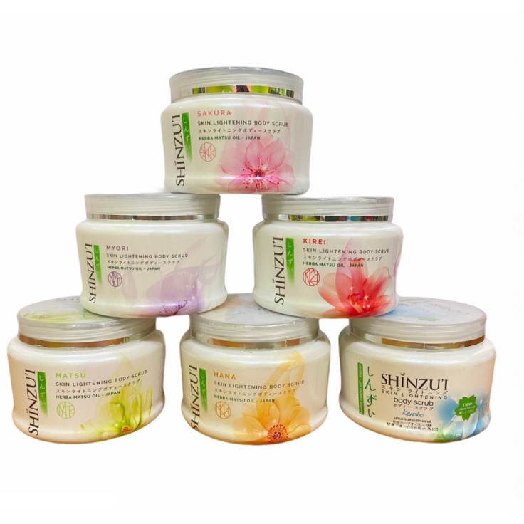 Shinzui Body Scrub Lulur POT 200GR ORIGINAL-BPOM