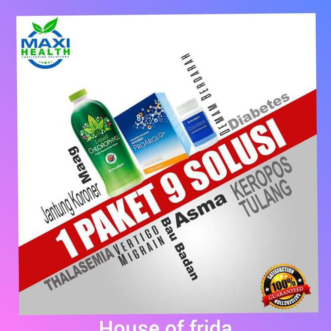 

Ramuan Herbal Gejala Sakit Jantung MAXI-9 Original