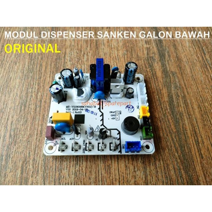Modul Pcb Dispenser Sanken Galon Bawah Original 7Vj9Cp2Qdl