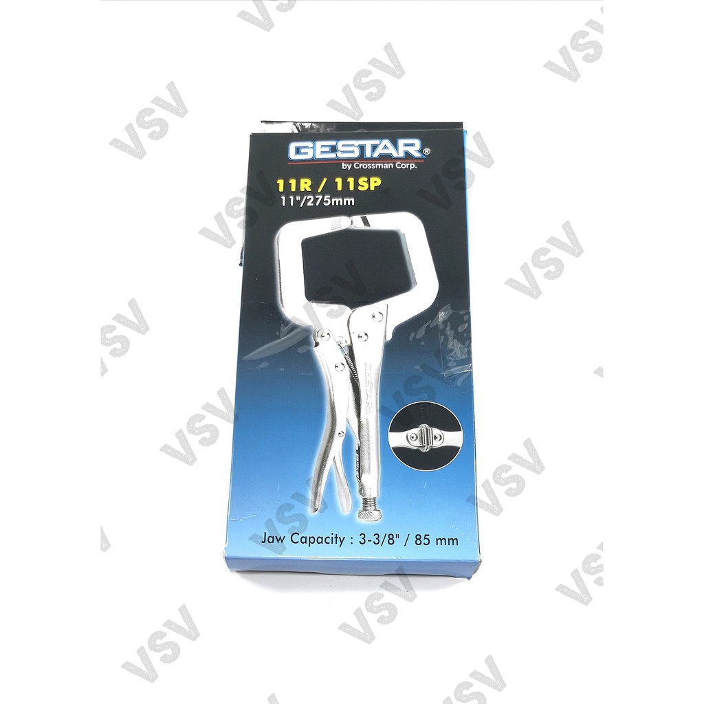 Gestar Locking C Clamp 11&quot; Plier Tang buaya 11inch Vise Grip 894-461