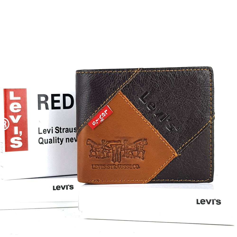 Dompet Tidur Kulit Asli Pria Murah - LEVIS DTR JMN