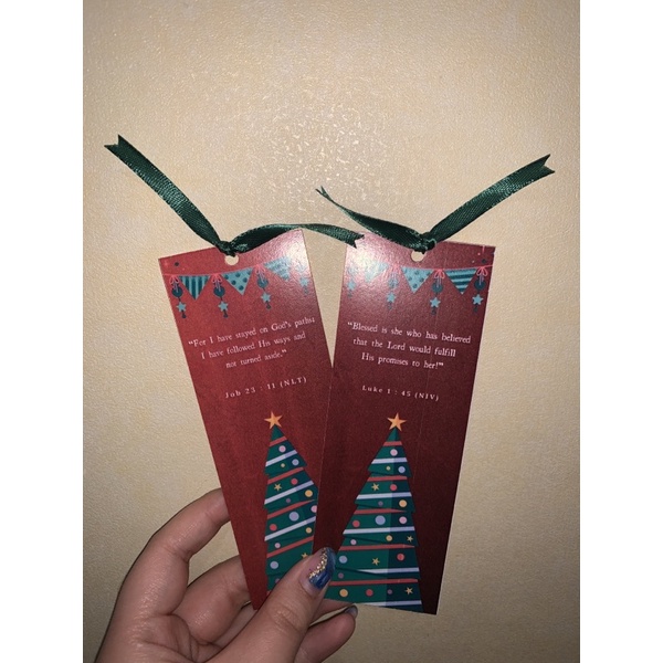 

Pembatas Buku Edisi Natal 10pcs (Christmas Edition Bookmark)