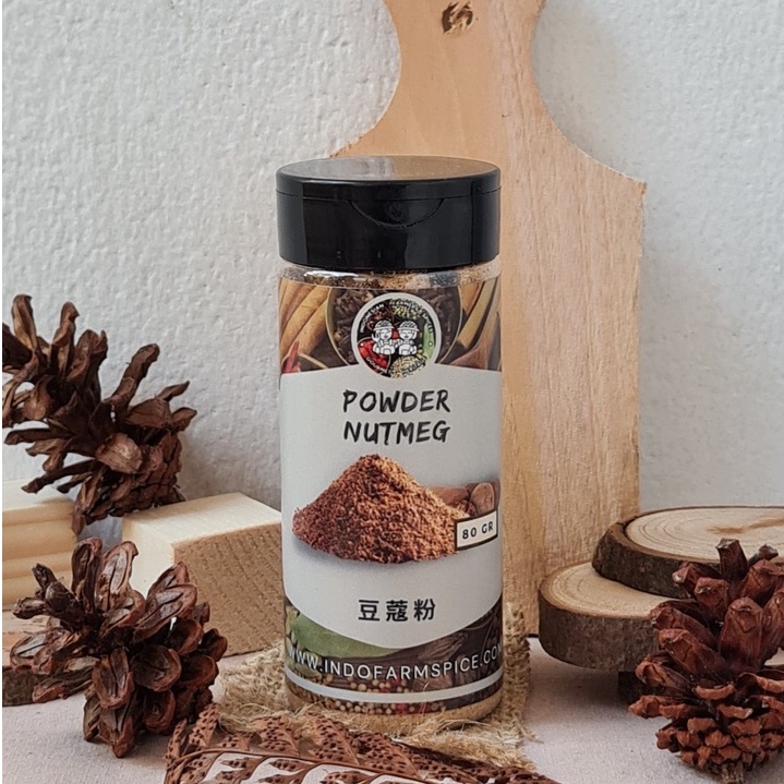 

[INDOFAS] Bubuk Pala/Nutmeg Powder/Bumbu Rempah/Bumbu Masak/Bumbu Dapur/Bumbu Premium (80gr)