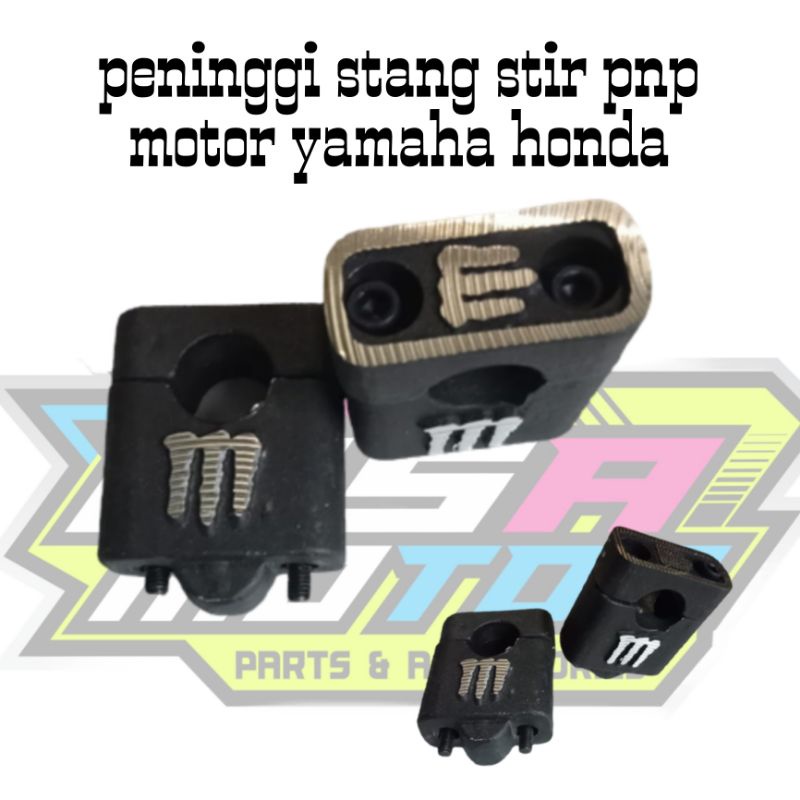 Peninggi stang stir universal klem stang stir gl tiger vixion