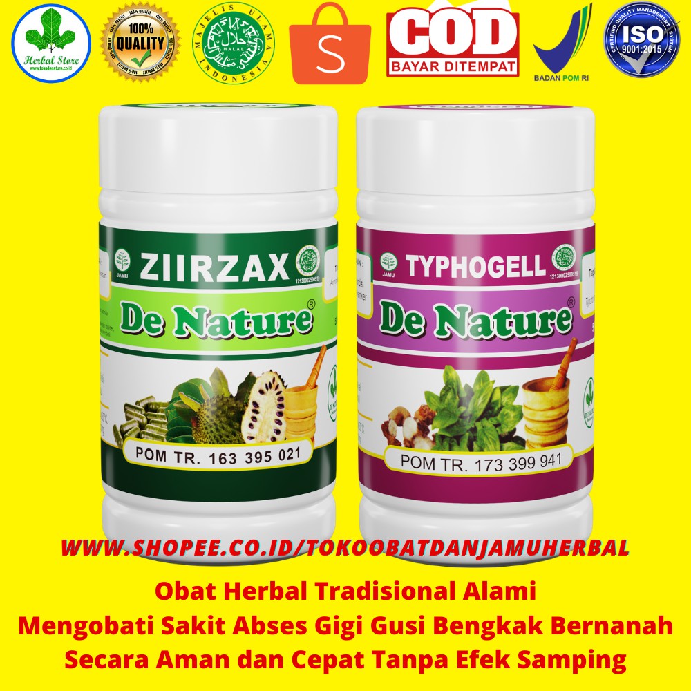 Jual Obat Herbal Alami Mengobati Sakit Abses Gigi Gusi Bengkak Bernanah Indonesia Shopee Indonesia