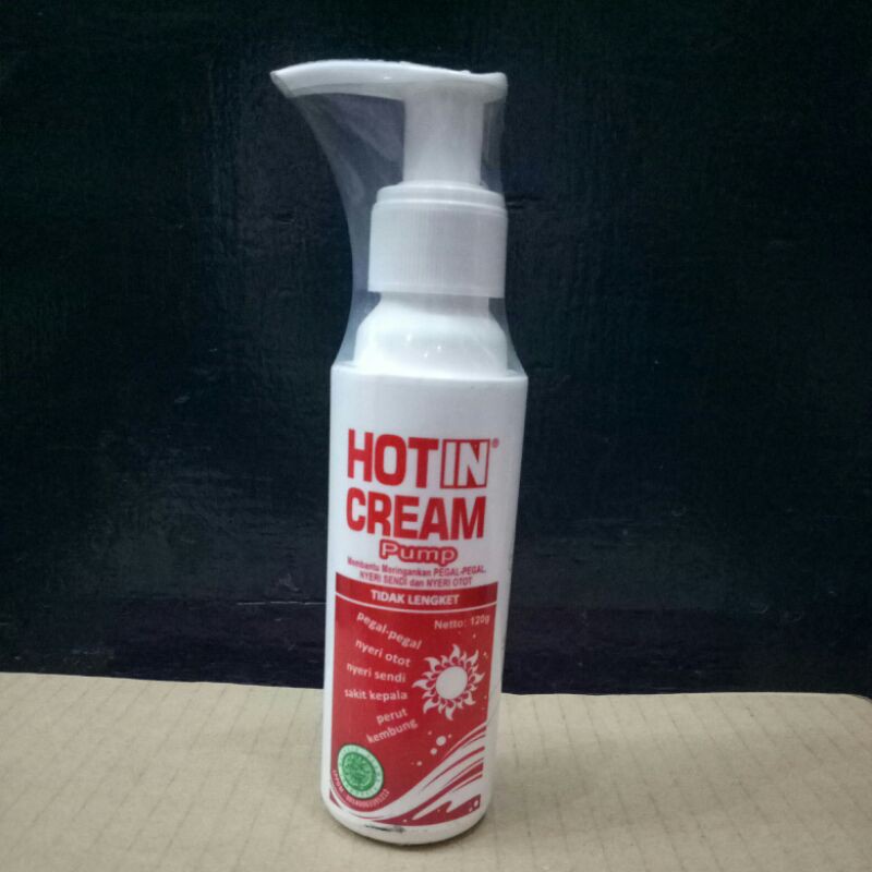 HOT IN CREAM pump 120gr