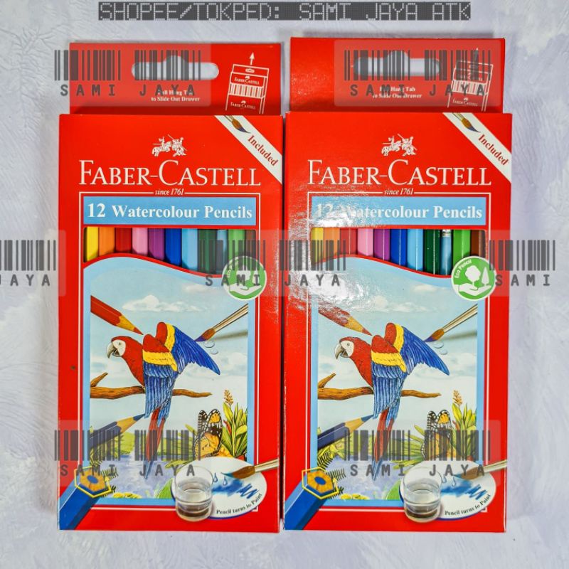 

Pensil Warna Faber Castell Watercolour 12W 12 Warna Watercolor
