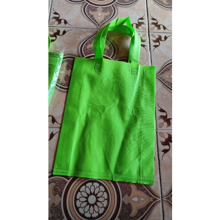 

Goodie bag/ tas belanja/ Godiebag green 30x10x40