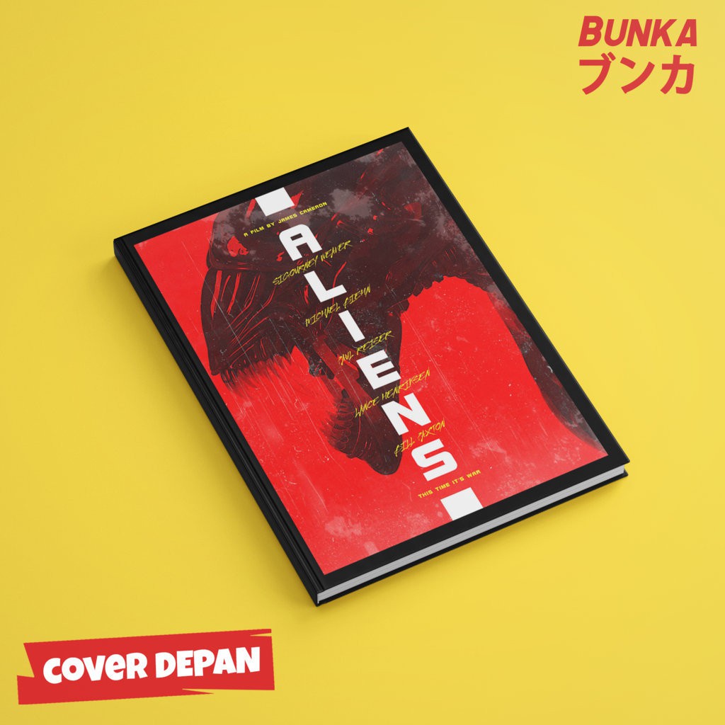 

Notebook Alien 1A Hardcover A5 Buku Tulis Catatan Note Agenda Planner Jurnal