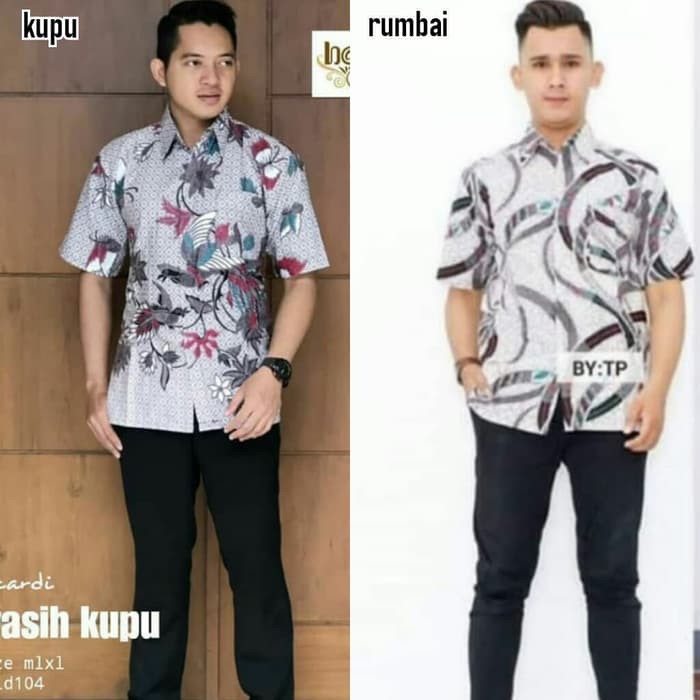 Baju Batik PriaKemeja Batik PriaBaju Kantor HM 059